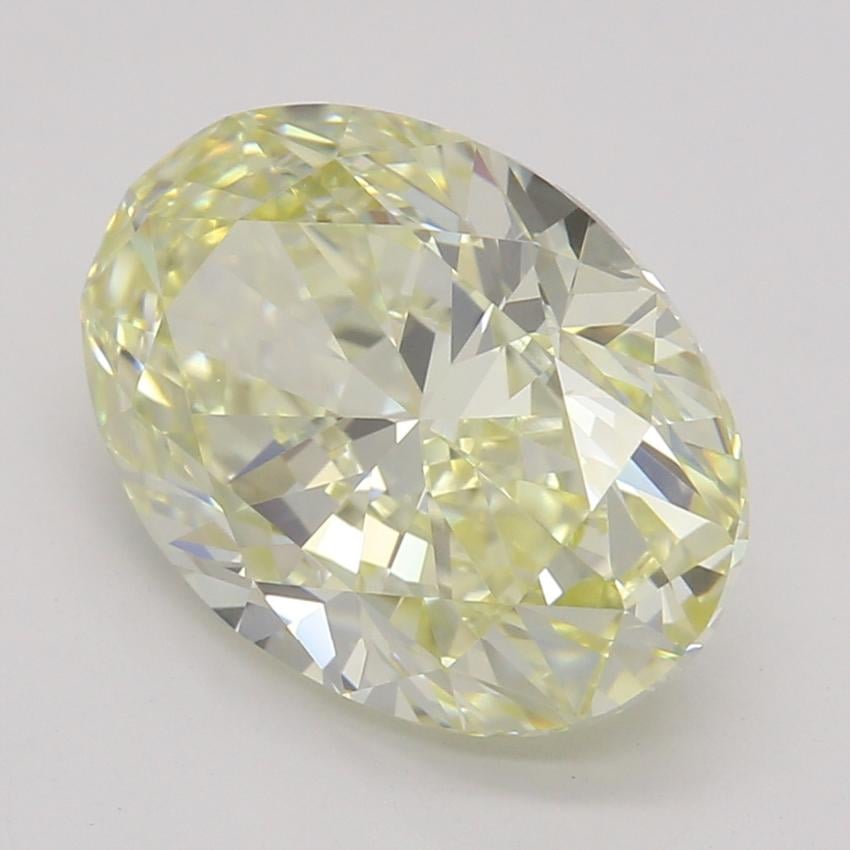 2.03 Ct. Fancy Yellow Oval Diamond