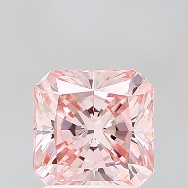 2.03 Ct. Fancy Intense Pink Radiant Lab Grown Diamond