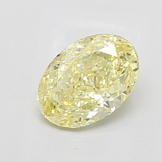 1.56 Ct. Fancy Yellow Oval Lab Grown Diamond