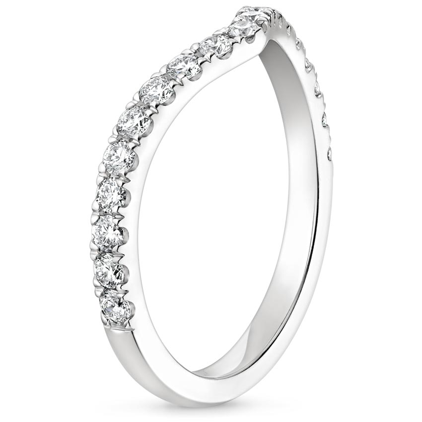 Platinum Luxe Flair Diamond Ring (1/3 ct. tw.), large side view