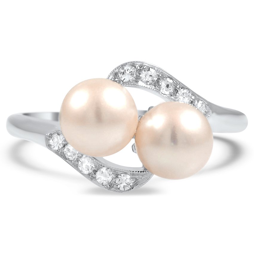 Retro Pearl Cocktail Ring