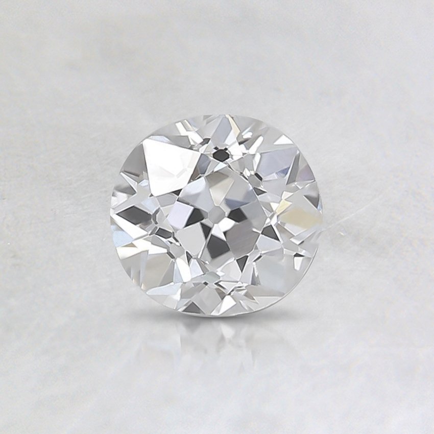 0.57 Ct., E Color, VS1, Old European Cut Diamond