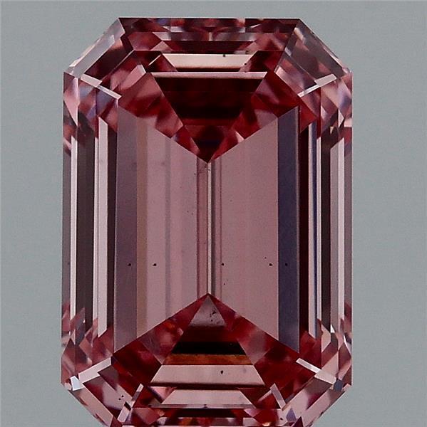 2.03 Ct. Fancy Vivid Pink Emerald Lab Grown Diamond
