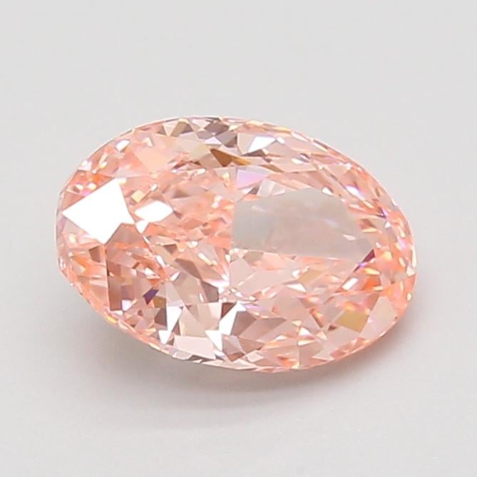 1.75 Ct. Fancy Vivid Pink Oval Lab Grown Diamond