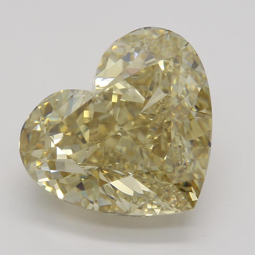 5.11 Ct. Fancy Brownish Yellow Heart Diamond