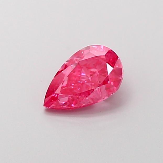 1.02 Ct. Fancy Vivid Pink Pear Lab Grown Diamond