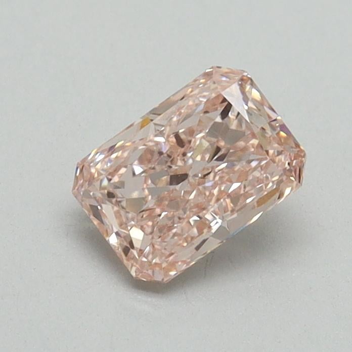 0.61 Ct. Fancy Intense Pink Radiant Lab Grown Diamond