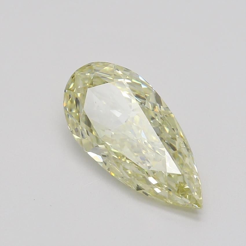 1.01 Ct. Fancy Light Yellow Pear Diamond