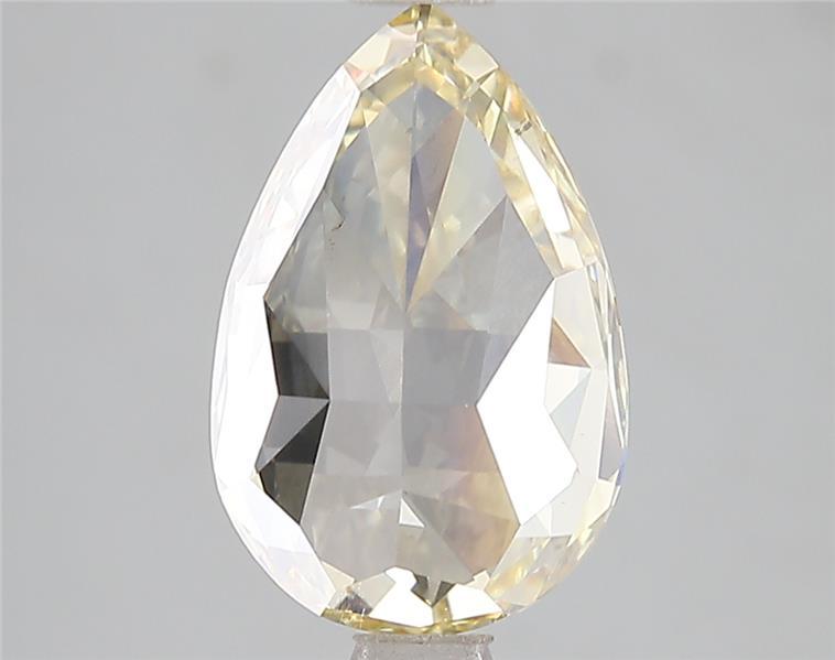 3.04 Ct. Fancy Intense Yellow Pear Lab Grown Diamond