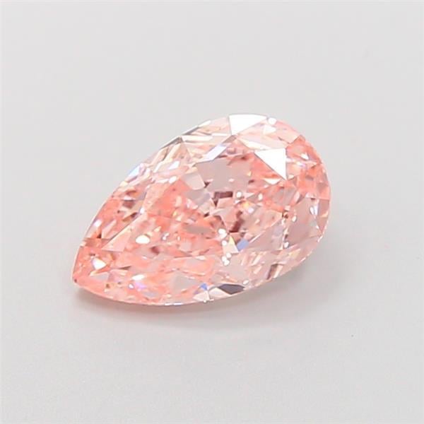 1.42 Ct. Fancy Intense Pink Pear Lab Grown Diamond