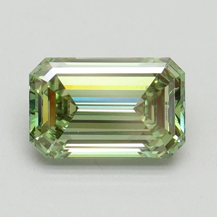1.05 Ct. Fancy Vivid Green Emerald Lab Grown Diamond