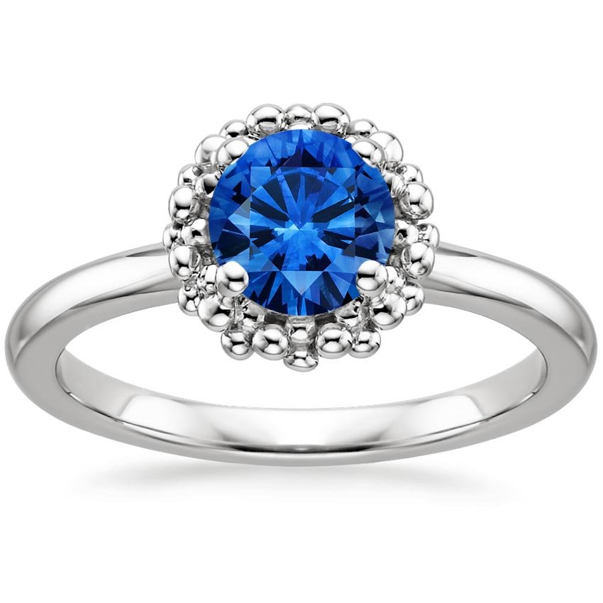 white gold sapphire engagement rings white gold sapphire engagement rings