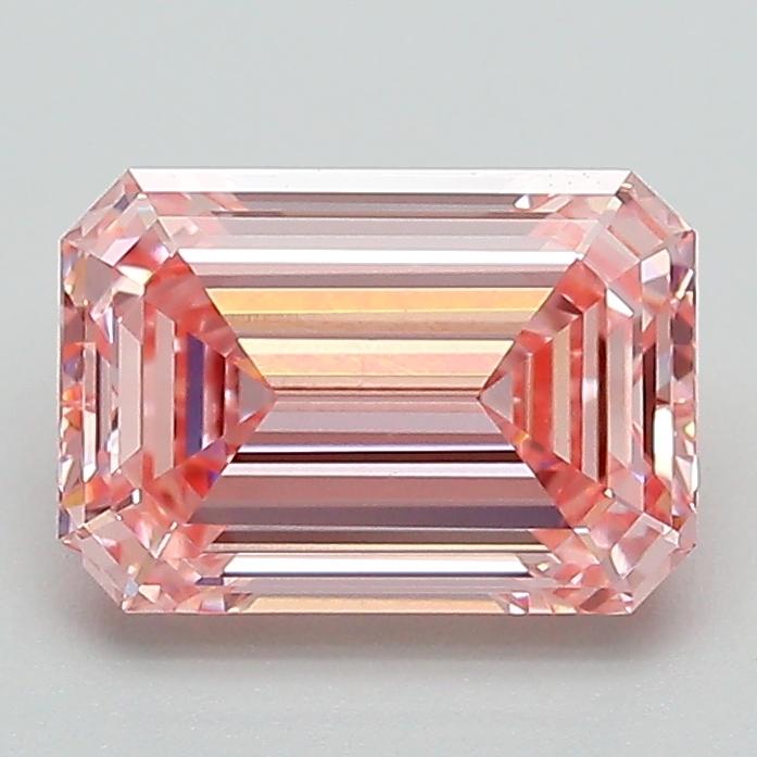 1.78 Ct. Fancy Intense Pink Emerald Lab Grown Diamond