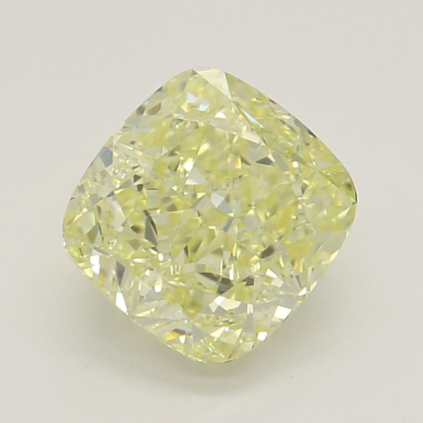 1.08 Ct. Fancy Light Yellow Cushion Diamond