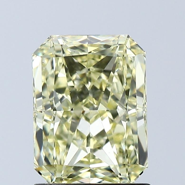 1.54 Ct. Fancy Yellow Radiant Lab Grown Diamond