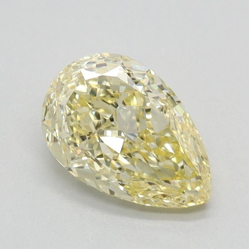 1.15 Ct. Fancy Intense Yellow Pear Lab Grown Diamond