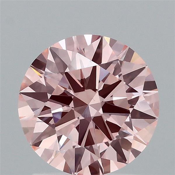 1.54 Ct. Fancy Intense Pink Round Lab Grown Diamond