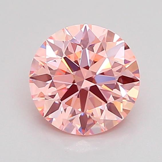 1.04 Ct. Fancy Intense Pink Round Lab Grown Diamond