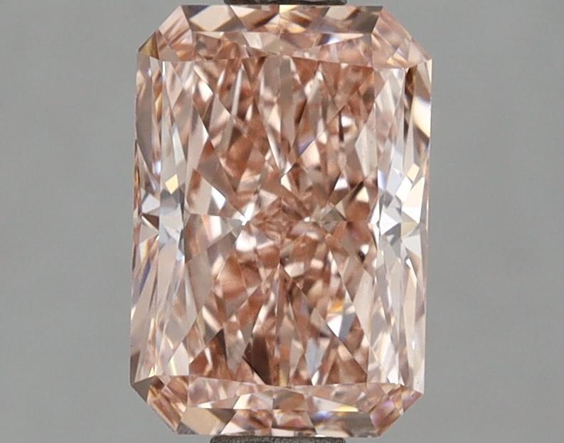 1.54 Ct. Fancy Vivid Pink Radiant Lab Grown Diamond