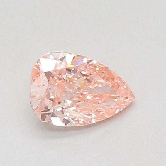 0.55 Ct. Fancy Vivid Pink Pear Lab Grown Diamond