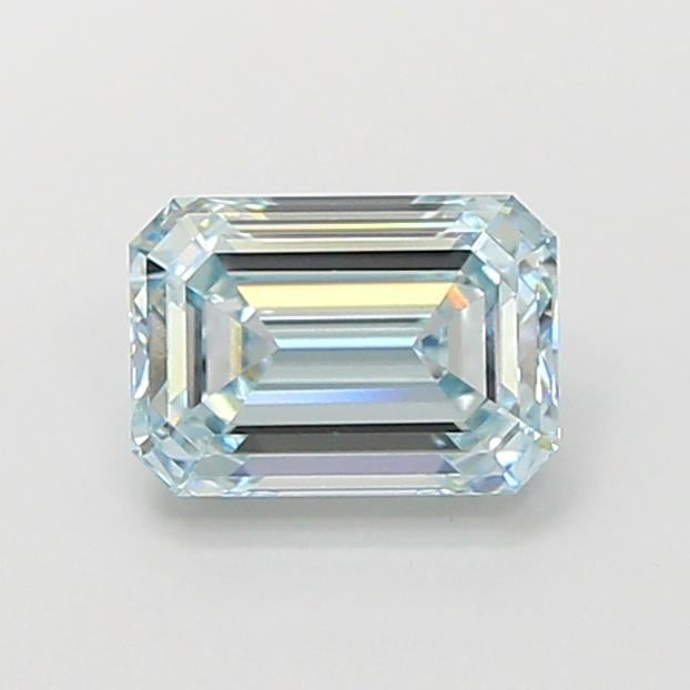 1.21 Ct. Fancy Blue Emerald Lab Grown Diamond