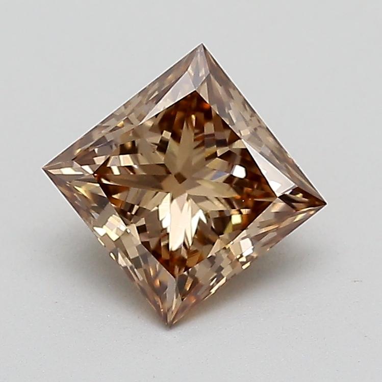1.55 Ct. Fancy  Brown Princess Lab Grown Diamond