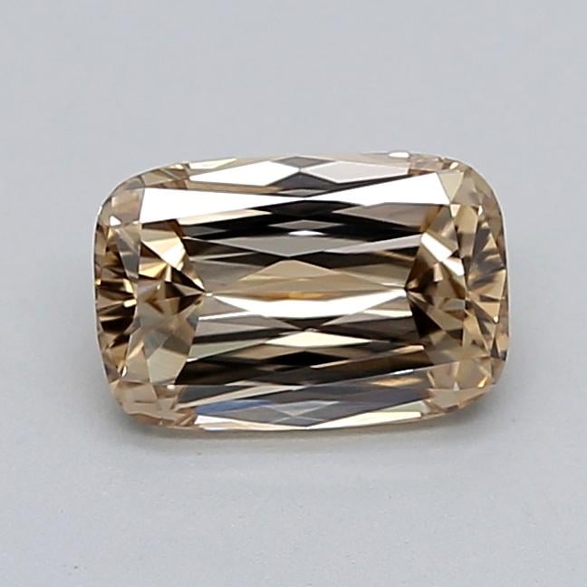 1.07 Ct. Light  Brown Cushion Lab Grown Diamond
