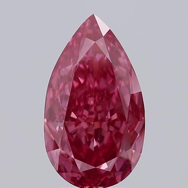 4.01 Ct. Fancy Vivid Pink Pear Lab Grown Diamond