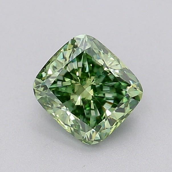 1.08 Ct. Fancy Vivid Pink Cushion Lab Grown Diamond