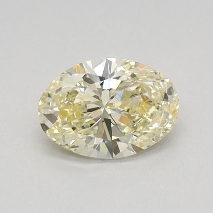 0.39 Ct. Light Yellow Oval Lab Grown Diamond