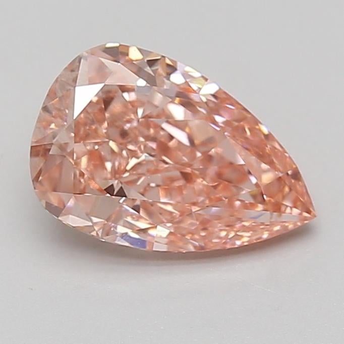 2.07 Ct. Fancy Vivid Pink Pear Lab Grown Diamond