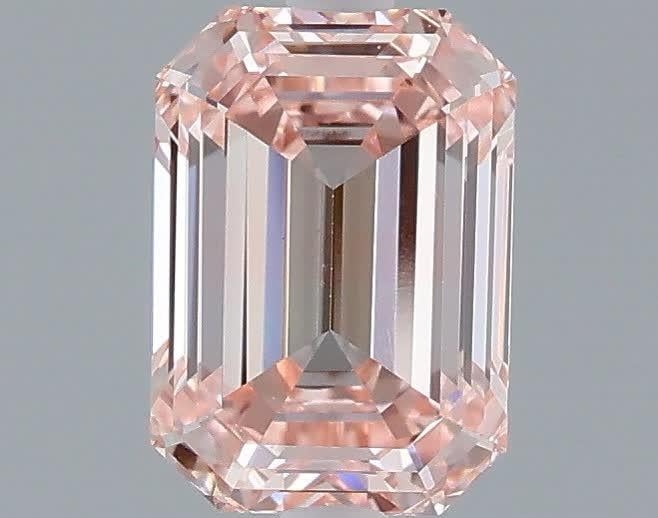 1.42 Ct. Fancy Intense Pink Emerald Lab Grown Diamond