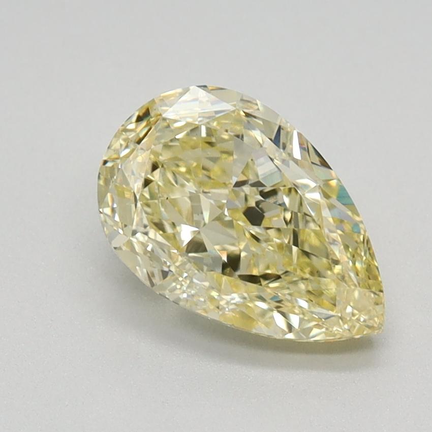 1.19 Ct. Fancy Yellow Pear Lab Grown Diamond
