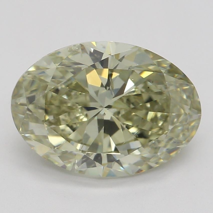 1.70 Ct. Fancy Brownish Greenish Yellow Oval Diamond