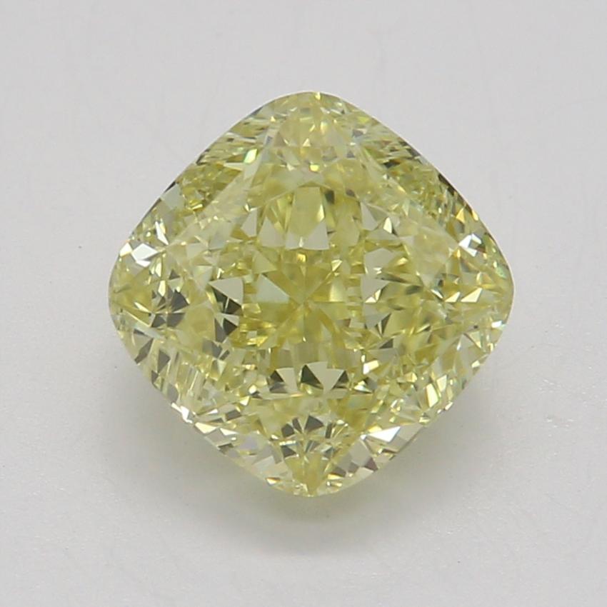 1.02 Ct. Fancy Yellow Cushion Diamond
