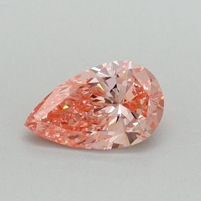 0.38 Ct. Fancy Vivid Pink Pear Lab Grown Diamond