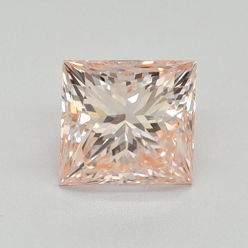 1.53 Ct. Fancy Intense Pink Princess Lab Grown Diamond