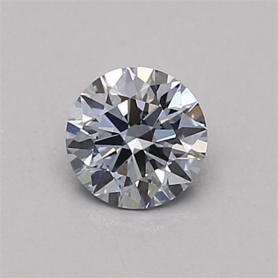 0.35 Ct. Fancy Intense Blue Round Lab Grown Diamond