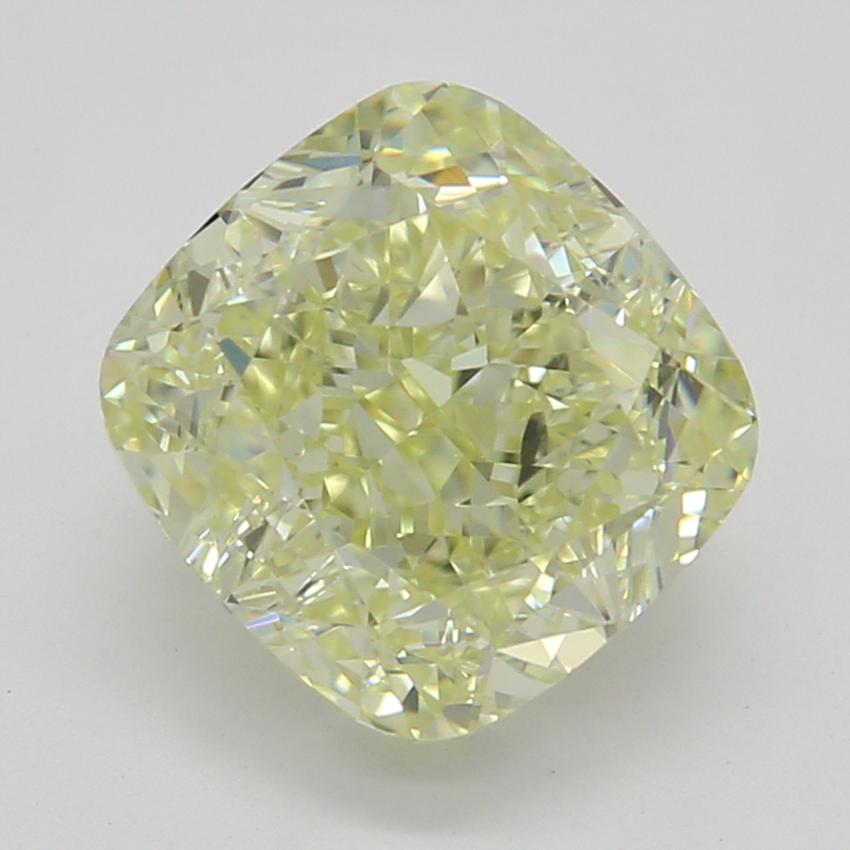 1.53 Ct. Fancy Light Yellow Cushion Diamond