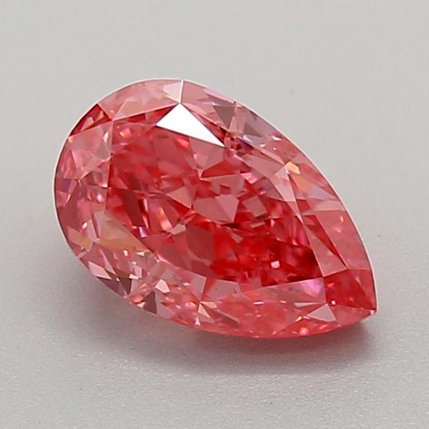 1.31 Ct. Fancy Vivid Pink Pear Lab Grown Diamond
