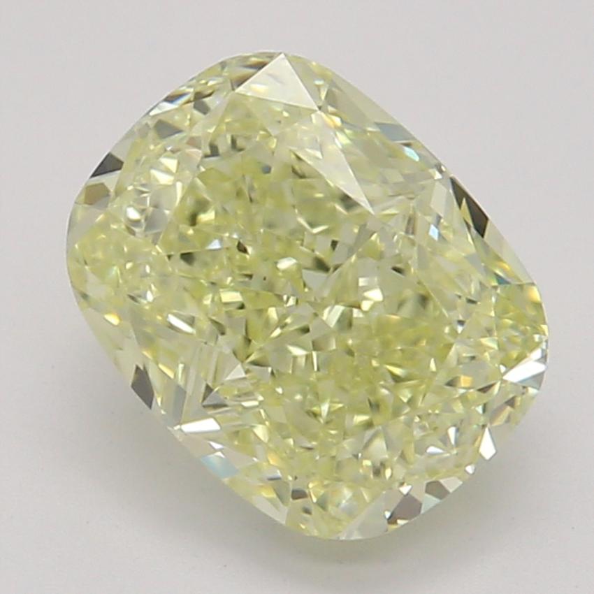 1.02 Ct. Fancy Light Yellow Cushion Diamond