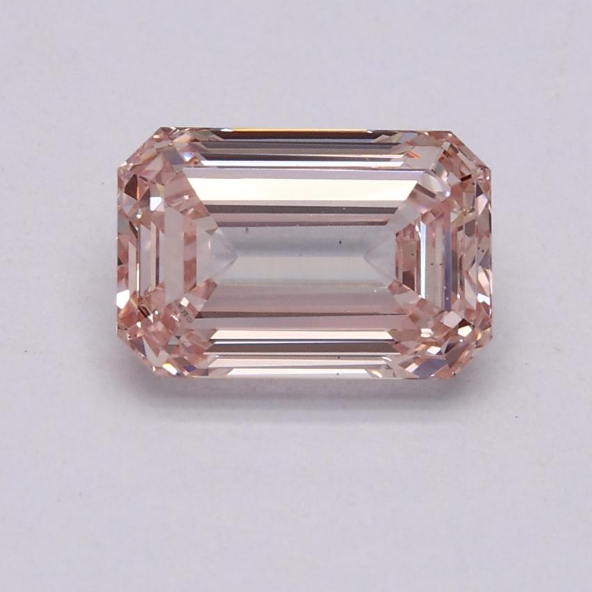 1.08 Ct. Fancy Pink Emerald Lab Grown Diamond