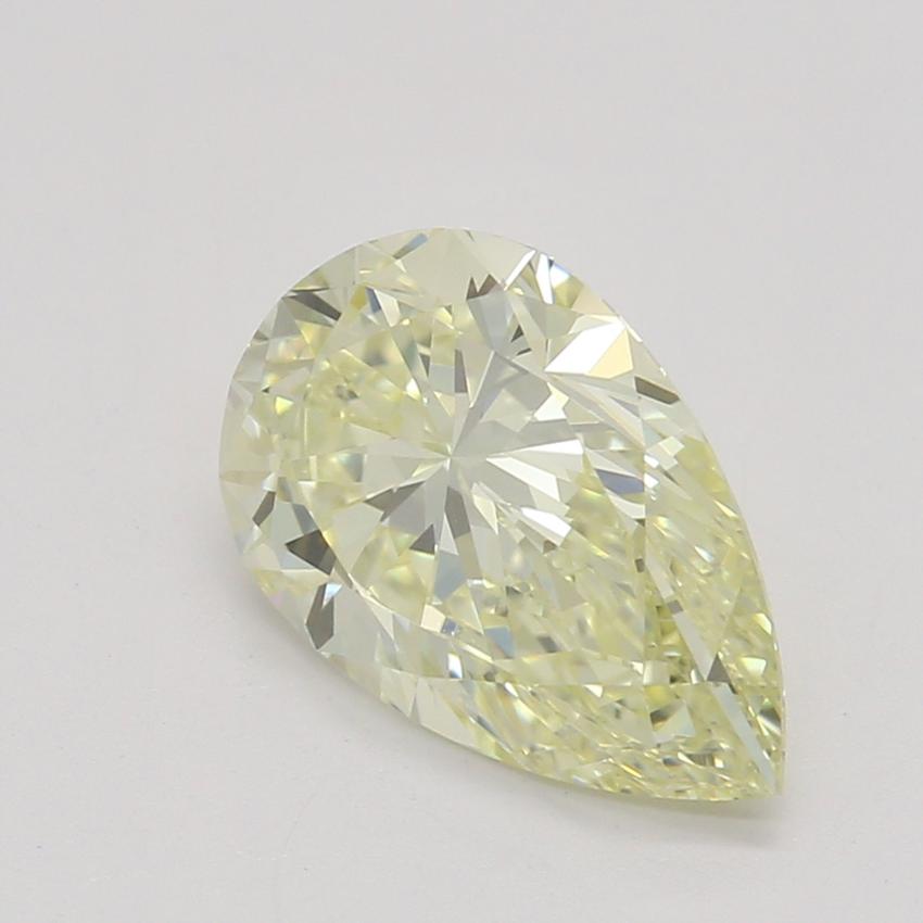 1.01 Ct. Fancy Light Yellow Pear Diamond