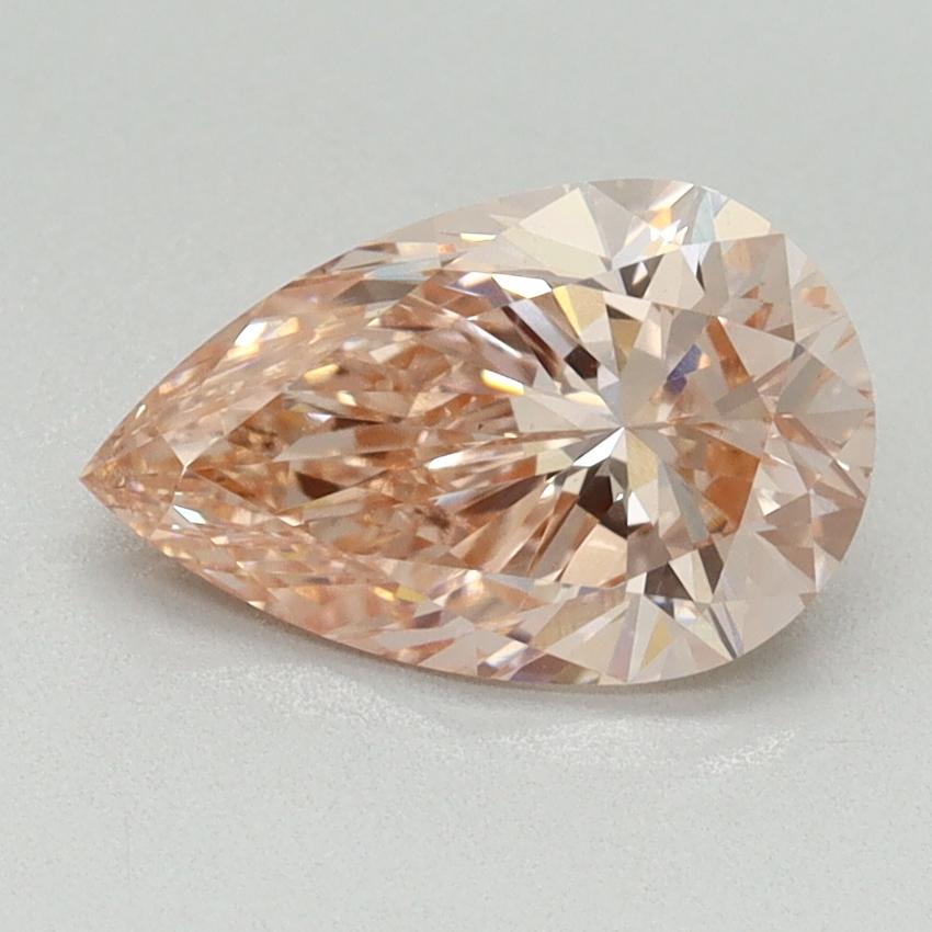 1.54 Ct. Fancy Intense Pink Pear Lab Grown Diamond