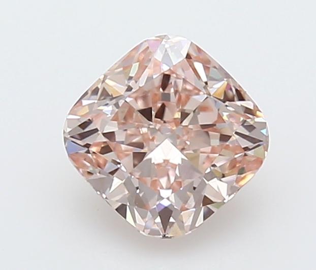 1.56 Ct. Fancy Intense  Pink Cushion Lab Grown Diamond