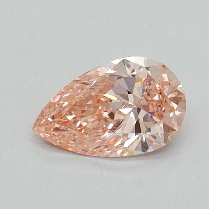 0.47 Ct. Fancy Vivid Pink Pear Lab Grown Diamond