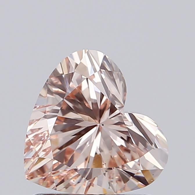 0.99 Ct. Fancy  Pink Heart Lab Grown Diamond