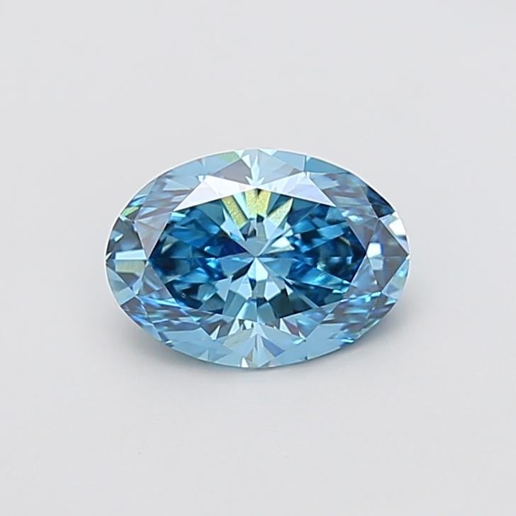 1.50 Ct. Fancy Blue Oval Lab Grown Diamond