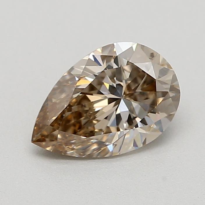 0.50 Ct. Very Light  Brown Pear Lab Grown Diamond