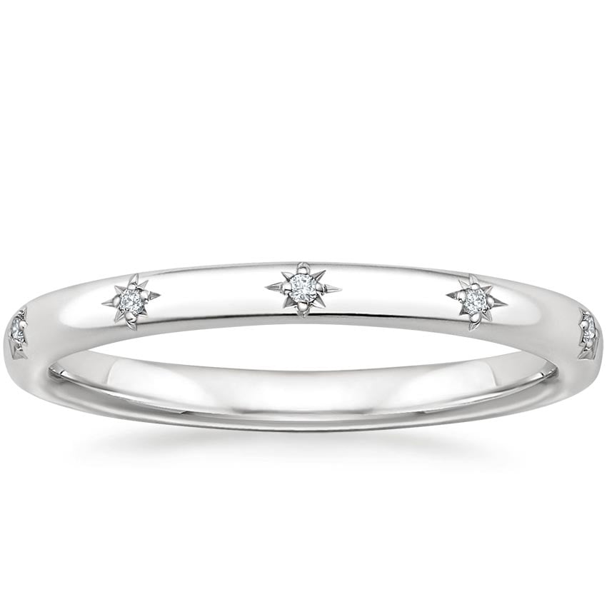 Rose gold diamond engagement ring with surprise diamond details
